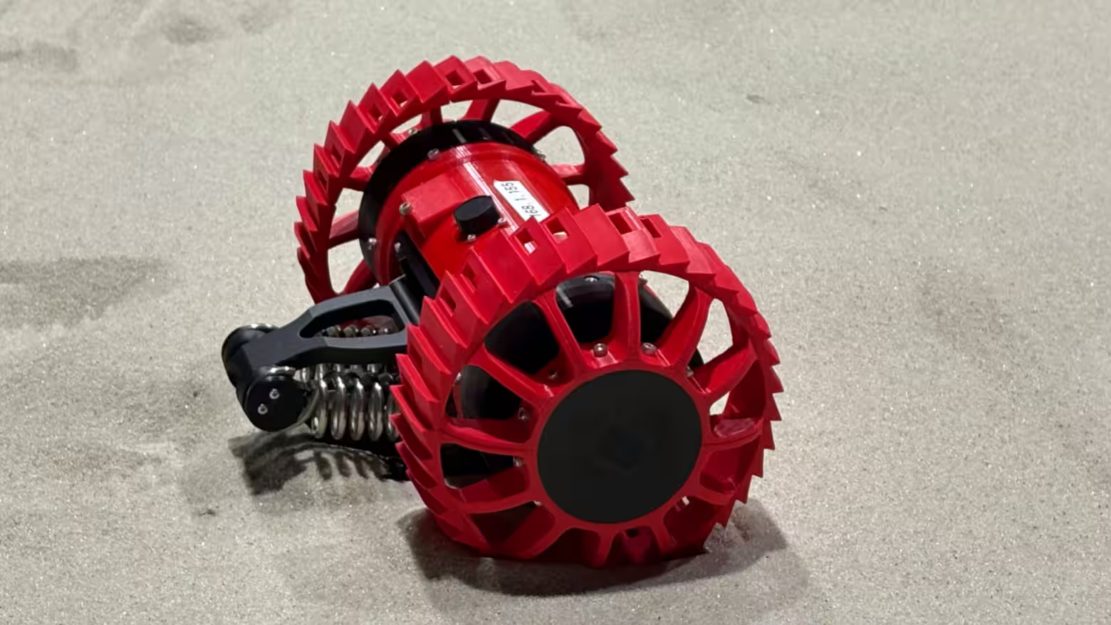 Prototype lunar exploration robot, RED.  Credit: Kuroda Mana